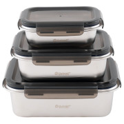 Lebensmittelbox Outwell Camper Food Box Set grau