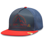 Baseballmütze La Sportiva LS Trucker rot Mountain Red/Night Sky