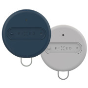 Lokalisator FIXED Sense Smart Tracker - Duo Pack grau/blau