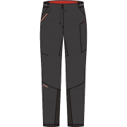 Damenhose Direct Alpine Rebel Lady 1.0 schwarz Anthracite/Coral