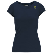 Damen-T-Shirt Karpos Loma W Jersey dunkelblau Sky Captain/White/Blue Atoll