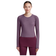 Damen-Funktionsshirt Icebreaker W Mer 200 ZoneKnit LS Crewe