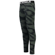 Herreunterhose Mons Royale Cascade Merino Flex 200 Legging Rosin Motion schwarz/grau