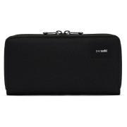 Geldbeutel Pacsafe RFIDsafe Continental Wallet schwarz jet black