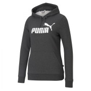 Damen-Sweatshirt Puma ESS Logo Hoodie TR dunkelgrau Gray