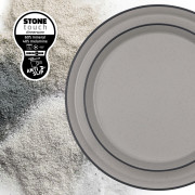 Teller Brunner Dinner plate ø 25 cm Gray