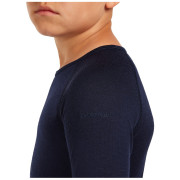 Kinder-Funktionsshirt Icebreaker K 200 Oasis LS Crewe Midnight Navy