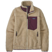 Damenjacke Patagonia Classic Retro-X Jacket braun Dark Natural w/Night Plum