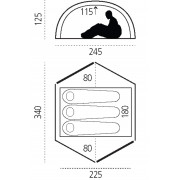 Zelt Fjällräven Keb Dome 3