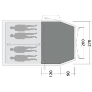 Zeltteppich Outwell Cozy Carpet Nevada 4
