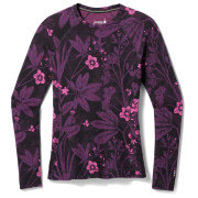 Damen-Funktionsshirt Smartwool W Classic Thermal Merino BL Crew Boxed 2023 lila Purple Iris Floral