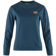 Damen-Sweatshirt Fjällräven Vardag Sweater blau Storm