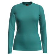 Damen-T-Shirt Icebreaker W 200 Oasis LS Crewe grün Flux Green
