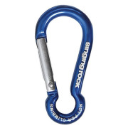 Hilfskarabiner Singing Rock Mini Pear blau