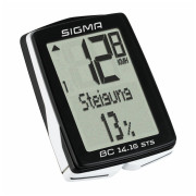 Fahrradcomputer Sigma BC 14.16 STS/CAD bezdrátový schwarz