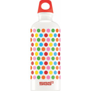 Flasche Sigg Design 0,6 l weiß/rot