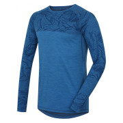 Herren-Funktionsshirt Husky Merino 100 blau