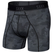 Boxershorts Saxx Kinetic Light-Compression Mesh Bb schwarz/grau optic camo-black