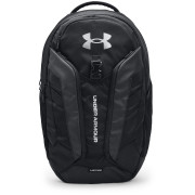 Rucksack Under Armour Hustle Pro Backpack schwarz Black / Black / Metallic Silver