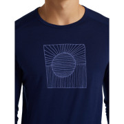 Herren-T-Shirt Icebreaker 200 Oasis Ls Crewe Solar