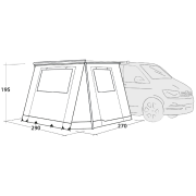 Vordach Outwell VA Backroads Awning Room