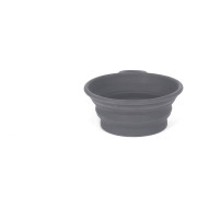 Hundenapf Mountain Paws Collapsible Silicone Dog Bowl grau Grey