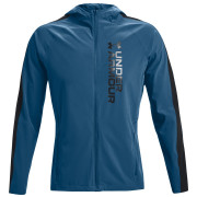 Herrenjacke Under Armour OutRun the STORM Jacket blau Deep Sea / Black / Reflective