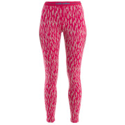 Damen-Leggings Icebreaker W Mer 260 Vertex Legging Macro Forms rosa Crystal/Electron Pink/J