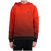 Kinder-Sweatshirt 4F Sweatshirt M2687 Multicolour 4 Allover rot/schwarz Multicolour 4 Allover