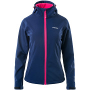 Damenjacke Hi-Tec Lady Caria II blau Navy/BrightPink