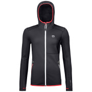 Damen-Sweatshirt Ortovox W's Fleece Hoody schwarz BlackRaven