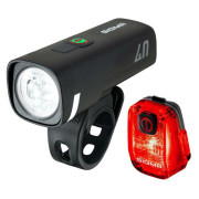 Lichtset Sigma Aura 40 + Hiro 10 schwarz black