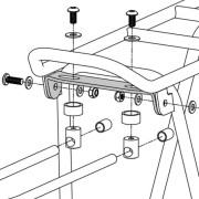 Hinterer Gepäckträger Tubus Cargo 28" Evo