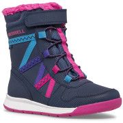 Kinder-Winterschuhe Merrell Snow Crush 2.0 Wtpf blau/rosa NavyMulti