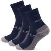 Socken Zulu Bambus Trek M 3-pack blau dark blue