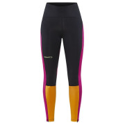 Damenhose Craft Pro Hypervent schwarz/orange Black-Roxo