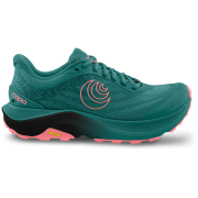 Damen Laufschuhe Topo Ultraventure 4 blau/rosa Dark Teal / Pink