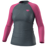 Damen-Funktionsshirt Dynafit Tour Light Merino W L/S Tee rosa/grau 6A51 - magenta/0720