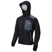 Herrenjacke Pinguin Axon schwarz/gelb