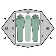 Zelt Pinguin Gemini 150 Extreme