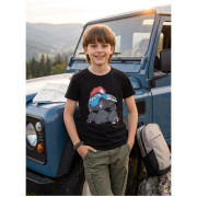 Kinder-T-Shirt Alpine Pro Ecomo 4 Black