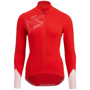 Damen-Radtrikot Silvini Calvana rot ruby-pink