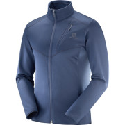 Herren-Sweatshirt Salomon Discovery Fz dunkelblau Nightish