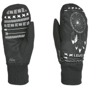 Damenhandschuh Level Coral Mitt schwarz/weiß Black-White