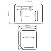 Kompressor-Kühlschrank Yolco BCX50