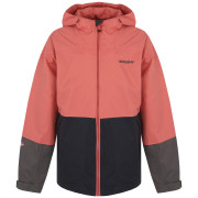 Kinderjacke Husky Nicker K 2022 grau/rosa pink/grey