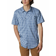 Herrenhemd Columbia Silver Ridge Lite Plaid SS hellblau BluestoneSmallGrid