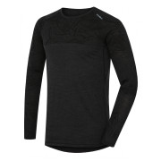 Herren-Funktionsshirt Husky Merino 100 schwarz