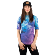 Damen-Funktionsshirt Drexiss All Mist Violet Merino Active blau/lila