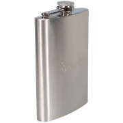 Flachmann Warg Steelos Schnaps 237 ml silber silver